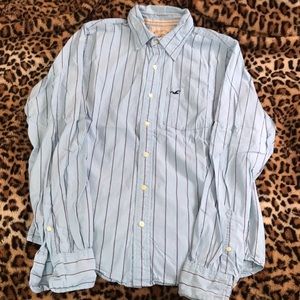 HOLLISTER mens medium button down long sleeve